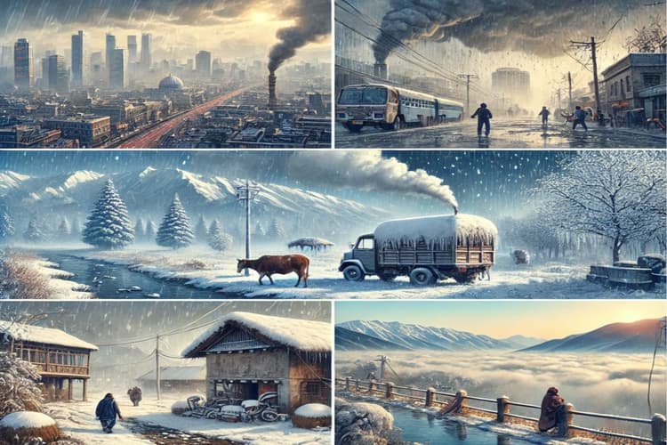 Weather Forecast Today: उत्तर भारत में शीतलहर और बारिश, कश्मीर से राजस्थान तक मौसम का बदला मिजाज