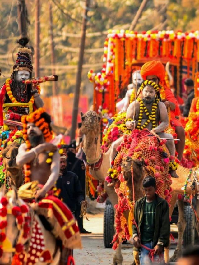 महाकुंभ मेला 2025 में पहुंचने लगे नागा साधु