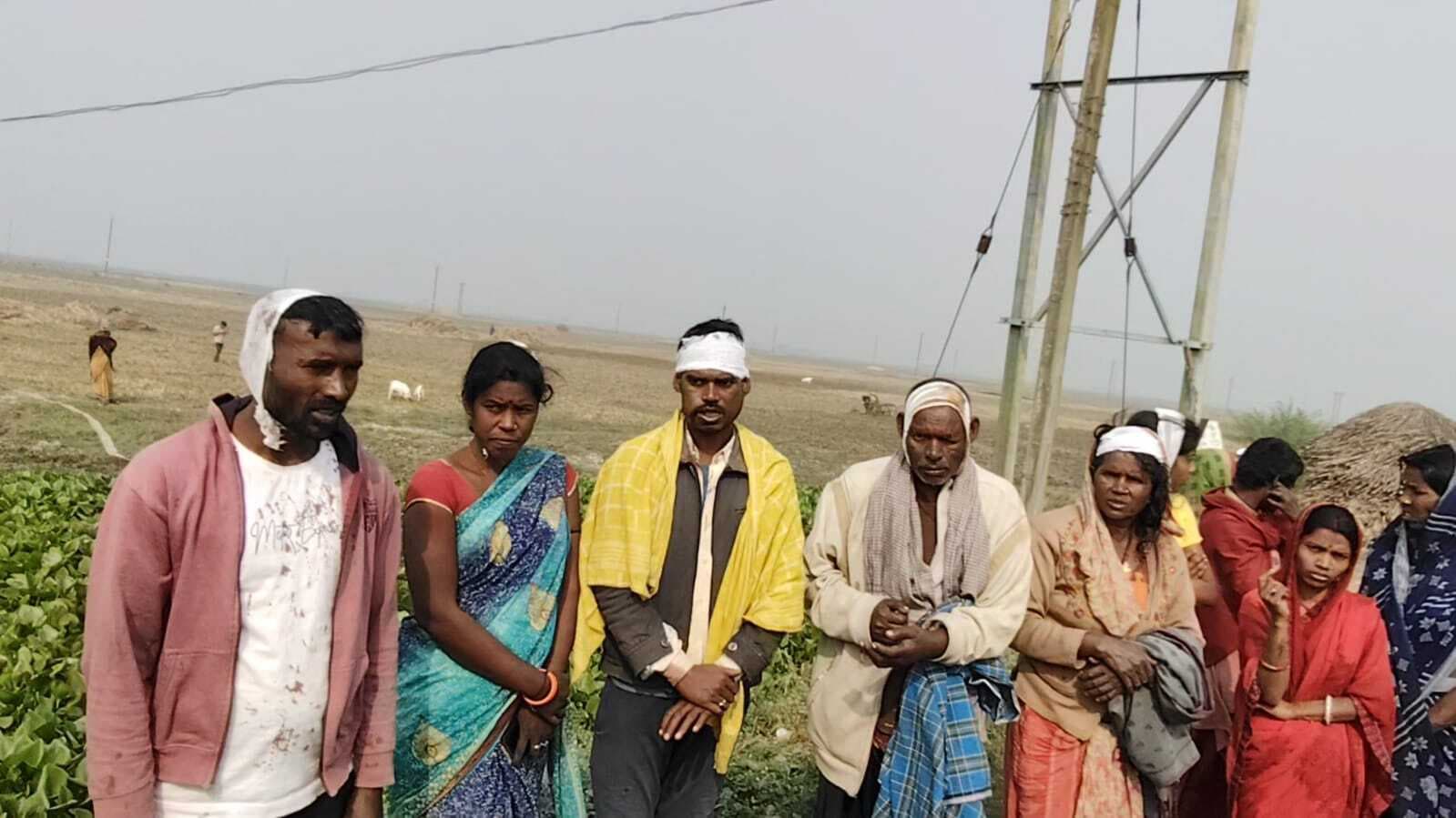 देवठा में बकरी चराने को लेकर हुई मारपीट