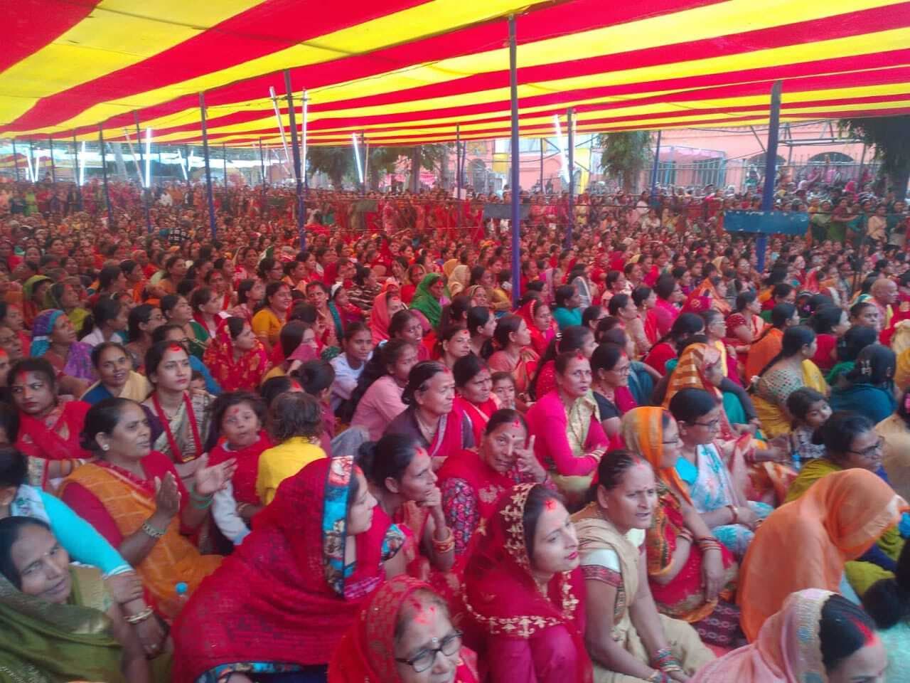 Madhubani News. मिथिला रीति रिवाजों से प्रभु श्रीराम का तिलकोत्सव