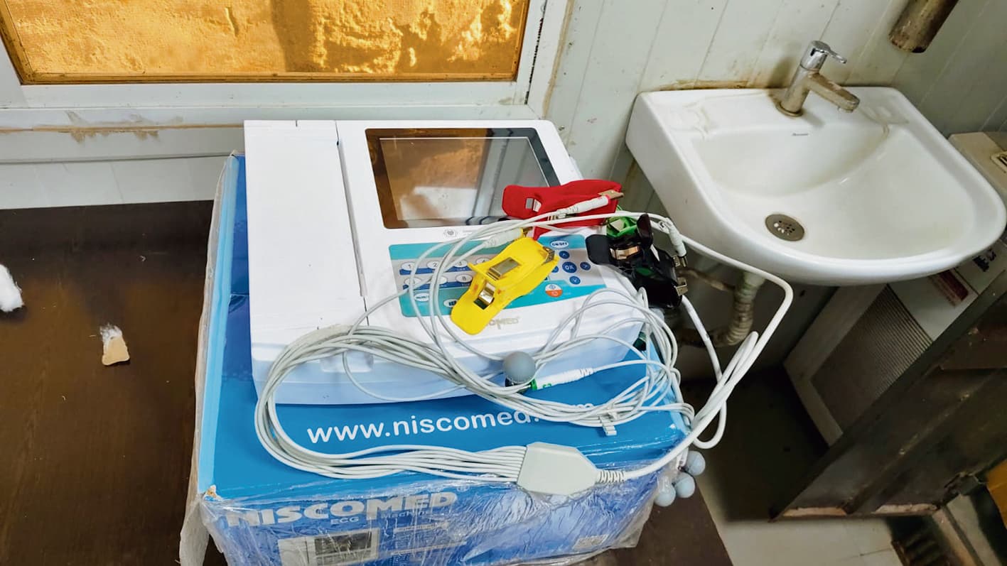 अगले सप्ताह से सदर अस्पताल में मरीजों को मिलने लगेगी इसीजी की सुविधा