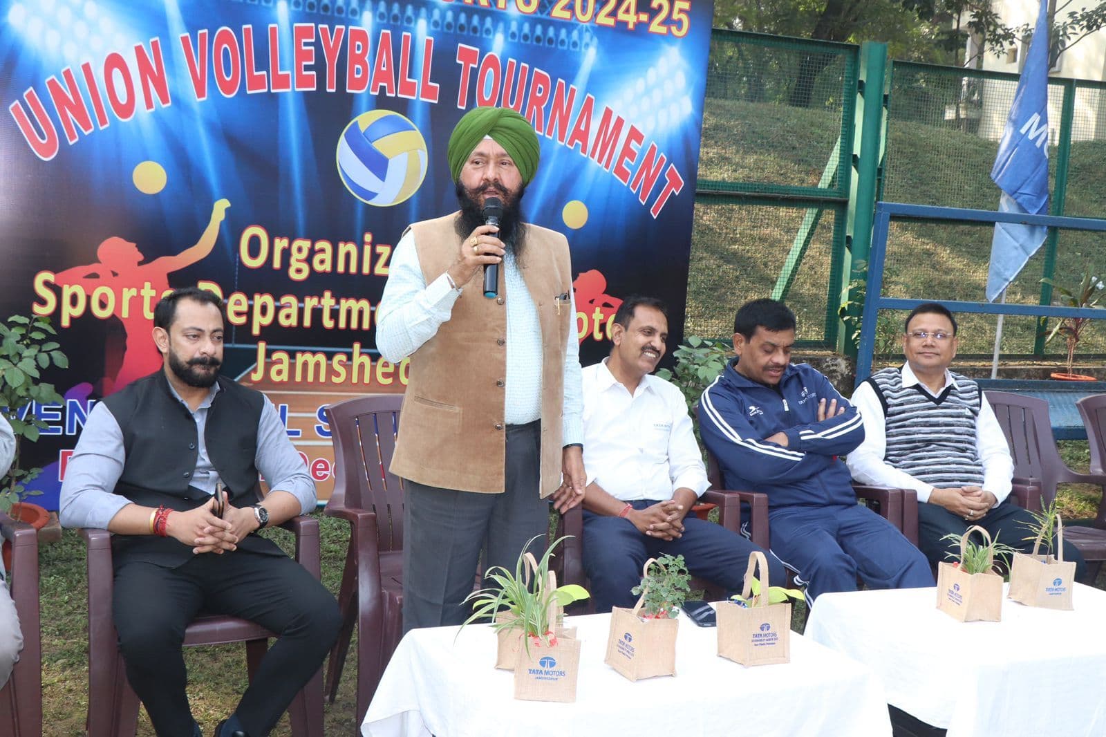 टाटा मोटर्स इंटर यूनियन वॉलीबॉल शुरू