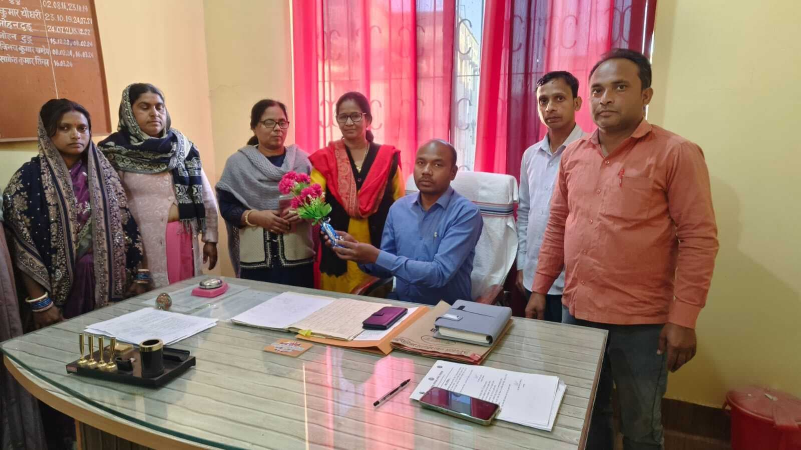 बीडीओ को मिला सीडीपीओ का अतिरिक्त प्रभार