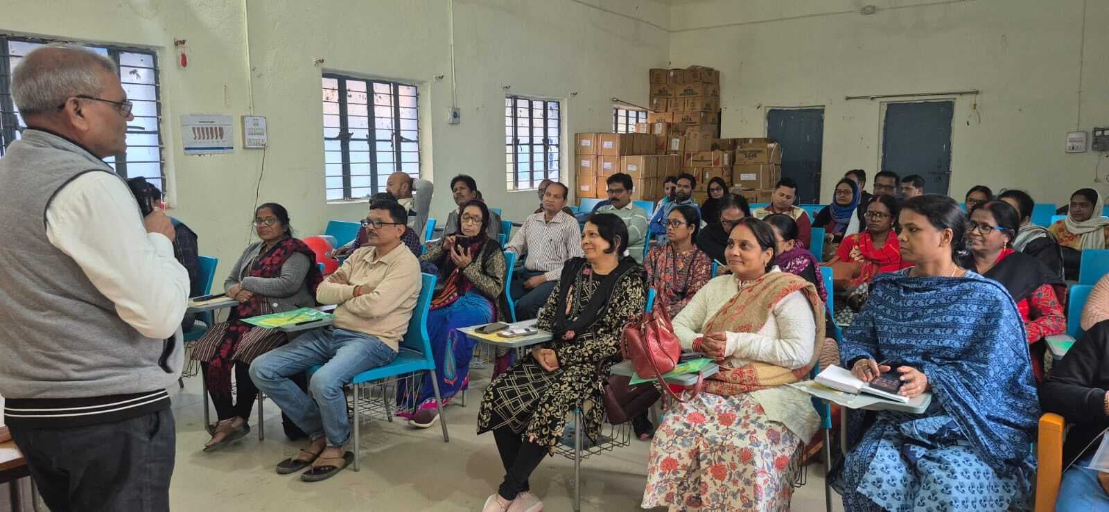 एनीमिया मुक्त भारत कार्यक्रम को सफल बनाने के लिए मिली ट्रेनिंग