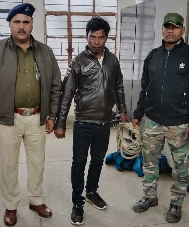 पुलिस ने दहेज प्रताड़ना के आरोपी को भेजा जेल