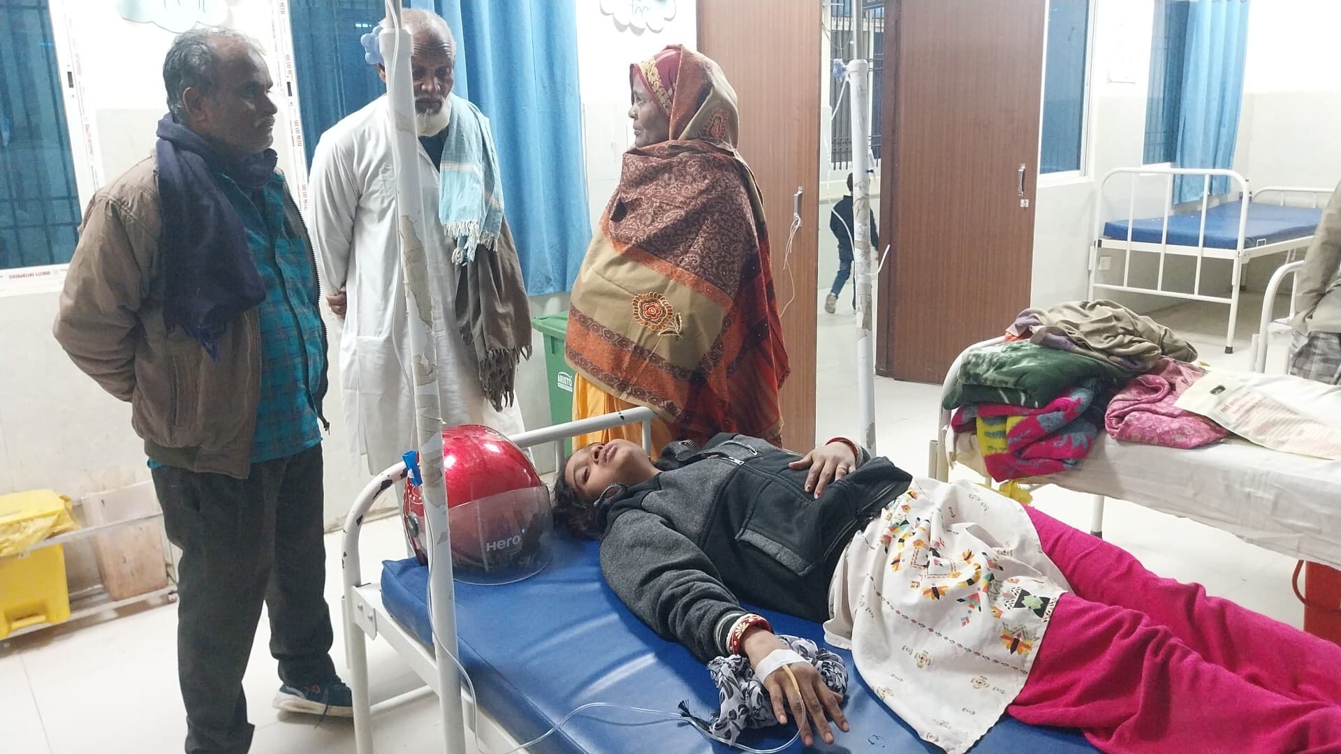 ससुराल वालों ने महिला के साथ की मारपीट