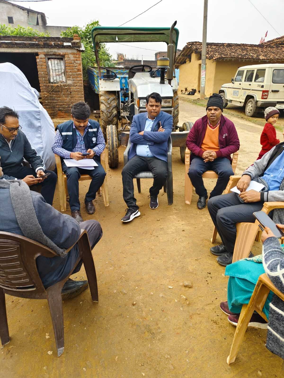 Giridih News :राज्य व जिला टीम ने पल्स पोलियो अभियान का लिया जायजा