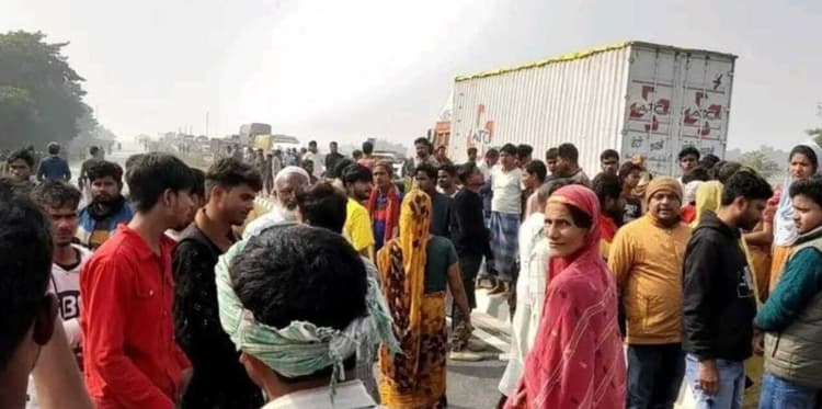 सड़क पार करने के दौरान तेज रफ्तार वाहन की चपेट में आने से वृद्ध की मौत