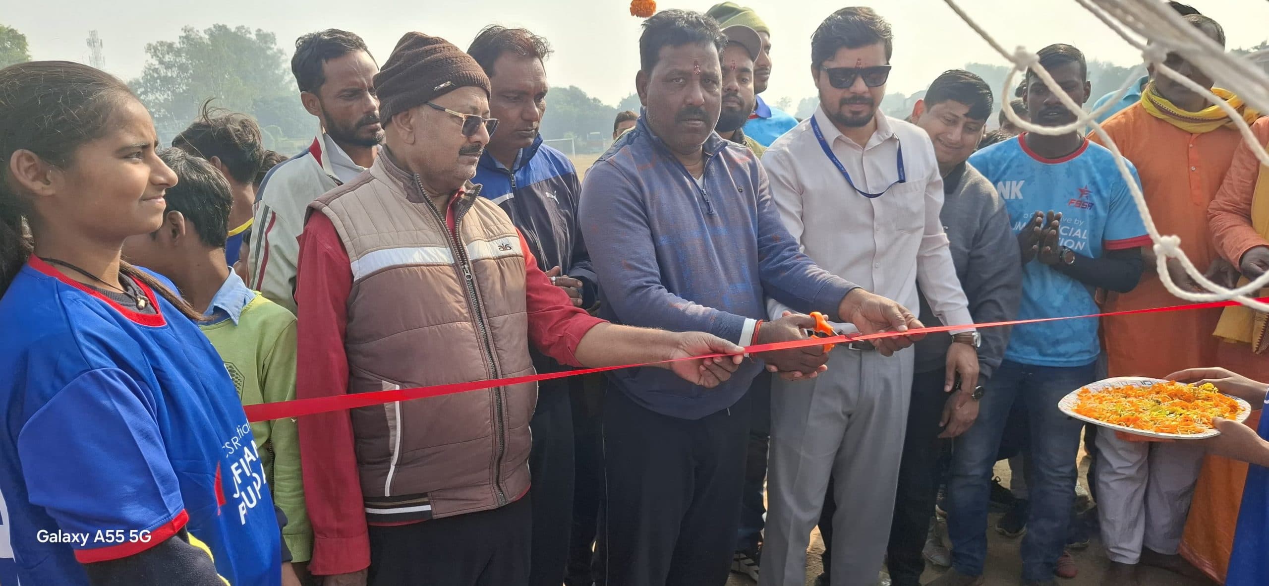 निःशुल्क खेल प्रशिक्षण केंद्र का शुभारंभ