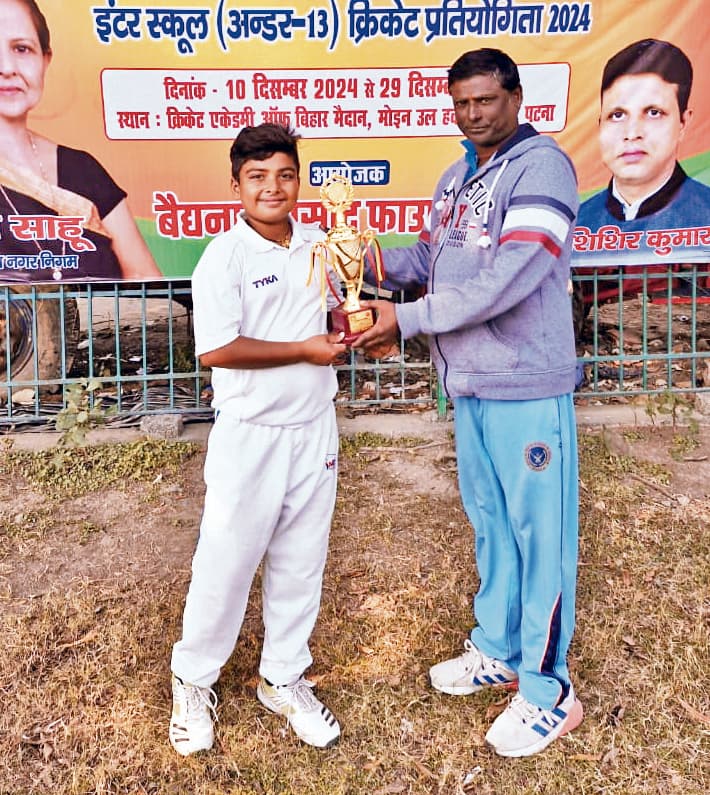 बैद्यनाथ प्रसाद मेमोरियल क्रिकेट में वाइसीसी के तेजस्वी का शतक