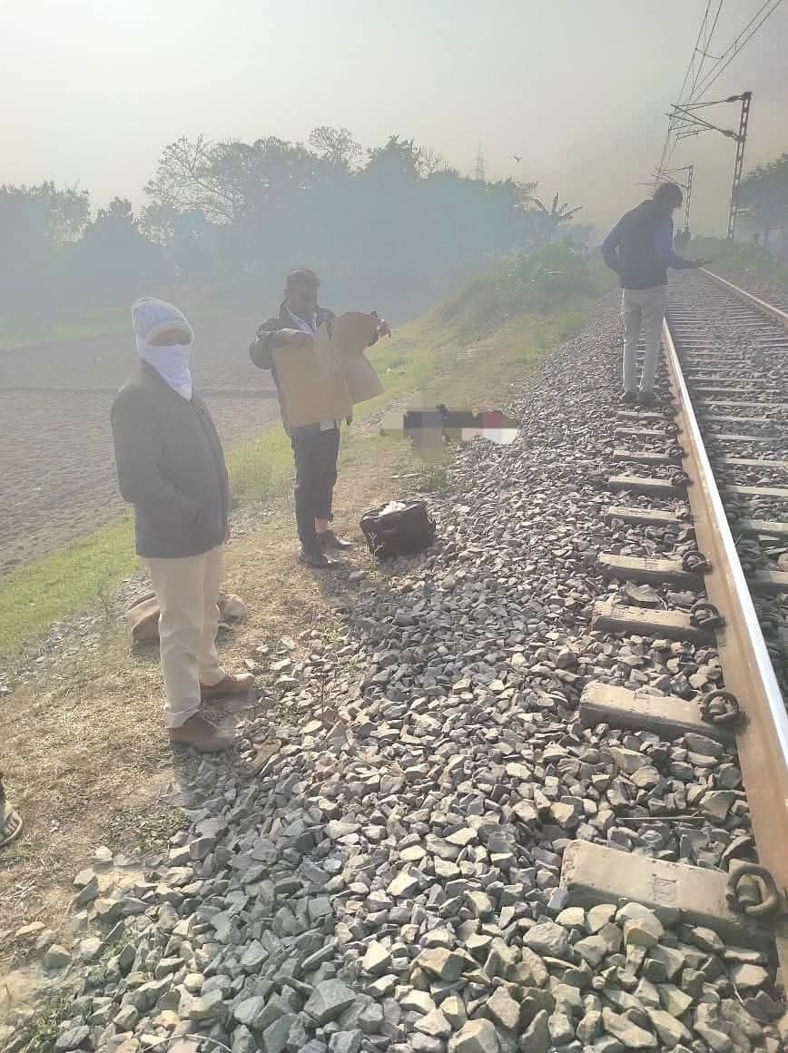 नवविवाहित दुल्हे की ट्रेन से कटकर संदिग्ध मौत