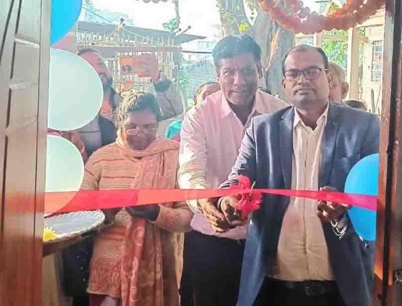 आंगनबाड़ी केंद्र का एसडीएम ने किया उद्घाटन
