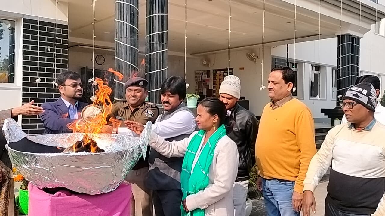 एनुअल स्पोर्ट्स डे में 32 तरह की हुईं खेल प्रतियोगिताएं