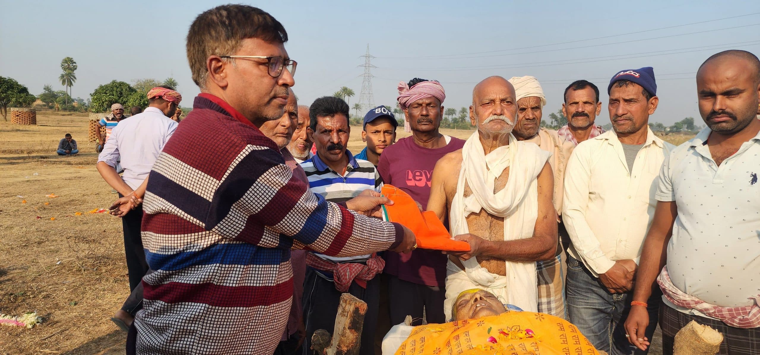 दिवंगत स्वतंत्रता सेनानी की पत्नी के निधन पर जताया शोक