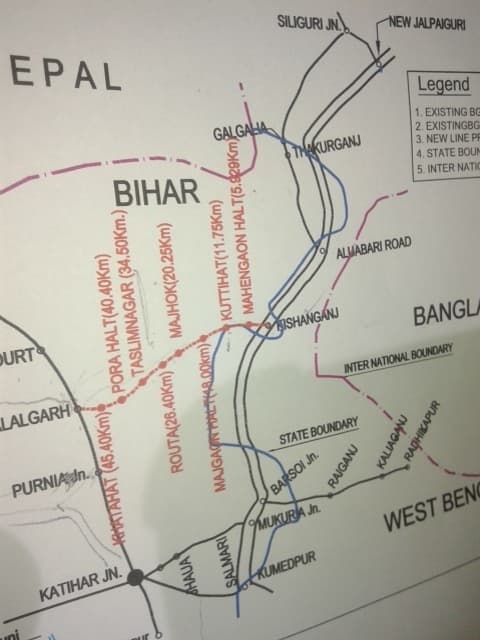 जलालगढ़-किशनगंज रेलखंड के सर्वे से उम्मीदों को लगा पंख