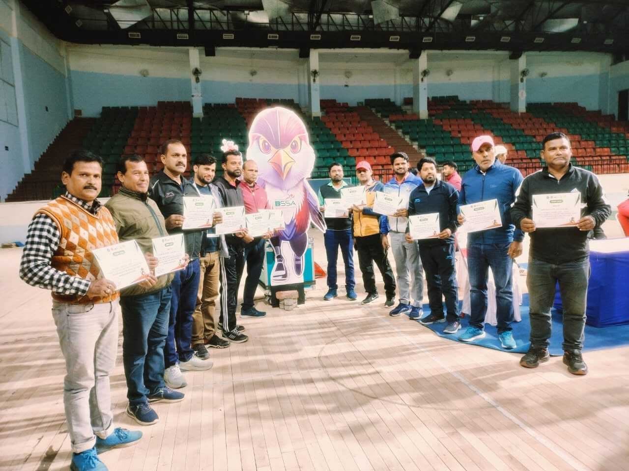 जिले के 10 शारीरिक शिक्षकों ने खेल प्राधिकरण में मशाल 2024 का लिया प्रशिक्षण