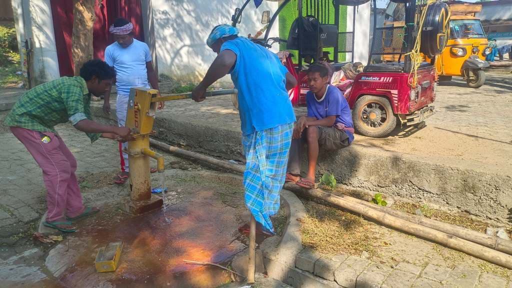 मंदार महोत्सव को लेकर पीएचईडी विभाग ने अपना कार्य किया आरंभ