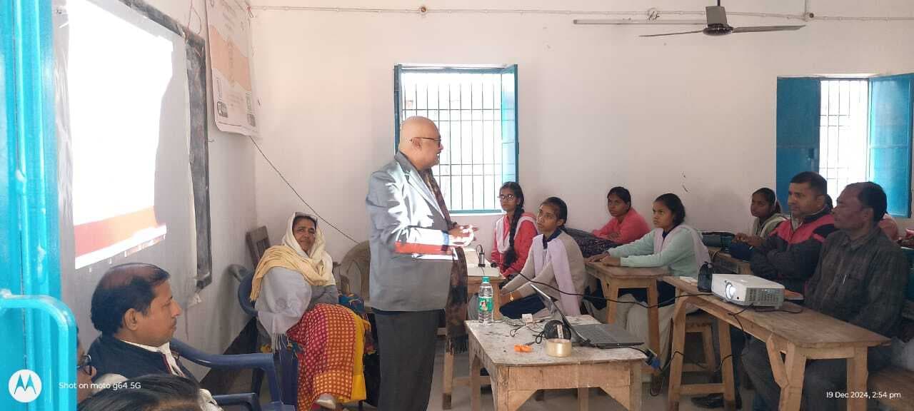 विद्यालय में वित्तीय साक्षरता कार्यक्रम का आयोजन