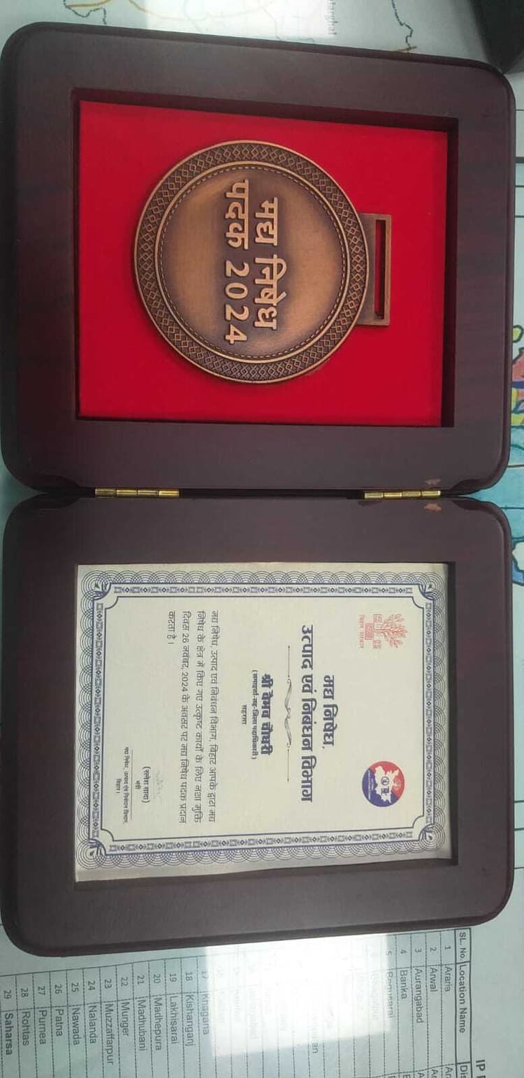 उत्पाद व पुलिस विभाग की संयुक्त कार्रवाई में 16815 जगह हुई छापेमारी