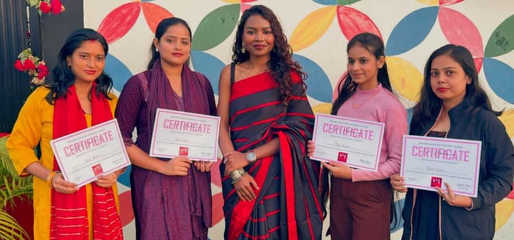 महिलाओं को सशक्त बनाने के लिए किया गया प्रशिक्षित