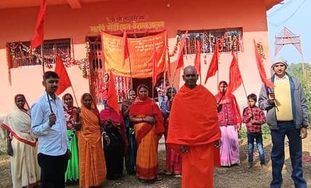 संतसेवी जी महाराज की जयंती पर निकली शोभा यात्रा