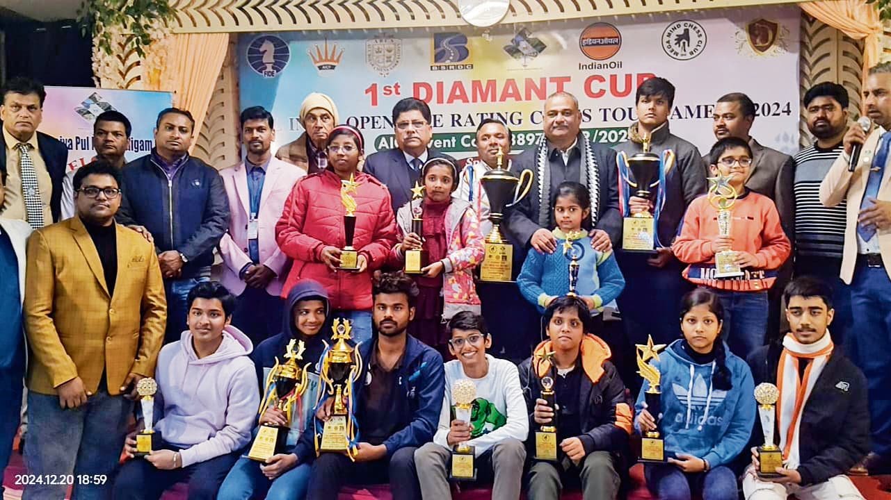 सुधीर सिन्हा बने डियामन्ट कप शतरंज के विजेता
