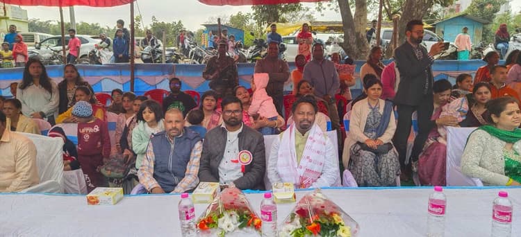 वार्षिक खेलकूद में बच्चों ने दिखायी प्रतिभा