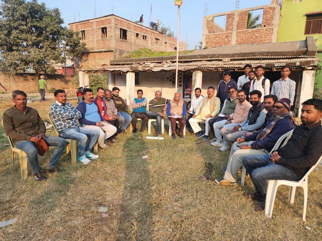 जिला सम्मेलन की सफलता को लेकर कांग्रेसियों की बैठक