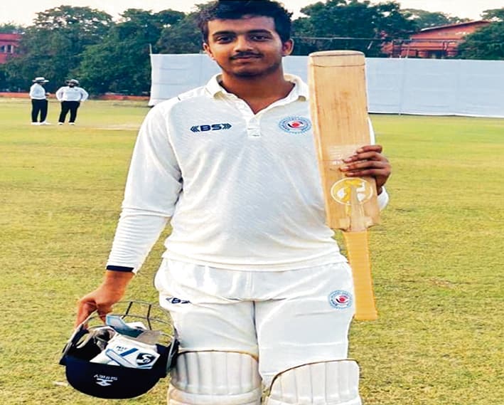 विजय मर्चेंट ट्रॉफी में बिहार के सार्थक शानदार शतक जमाया