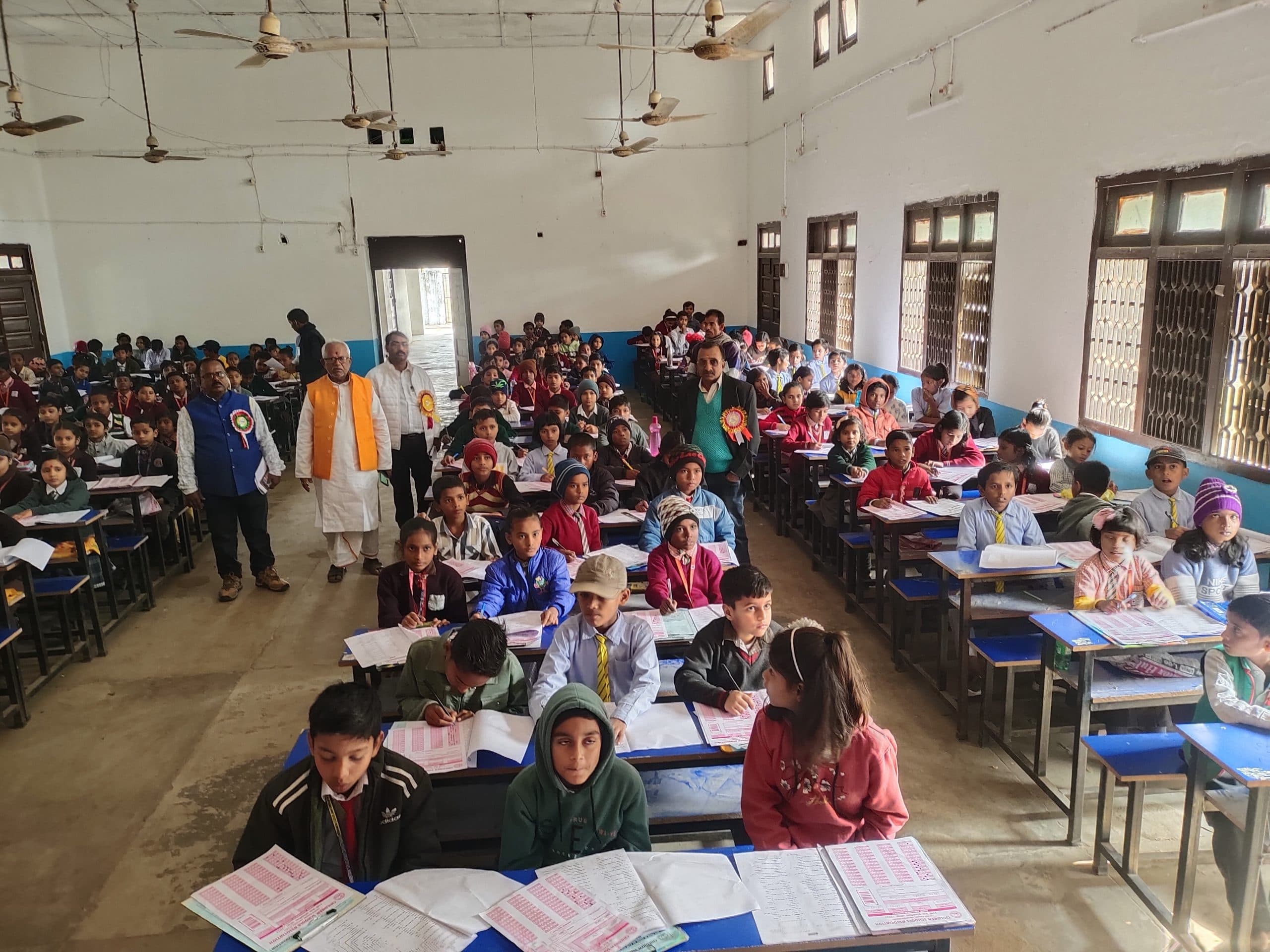 चिल्ड्रेन स्कूल एसोसिएशन की 31वीं मेधा परीक्षा में साढे सात हजार बच्चे हुये शामिल