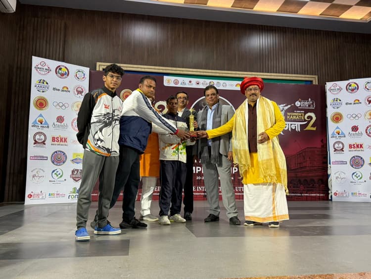 Karate: ऑल इंडिया ओपन कराटे में राकेश तिर्की ने जीता स्वर्ण