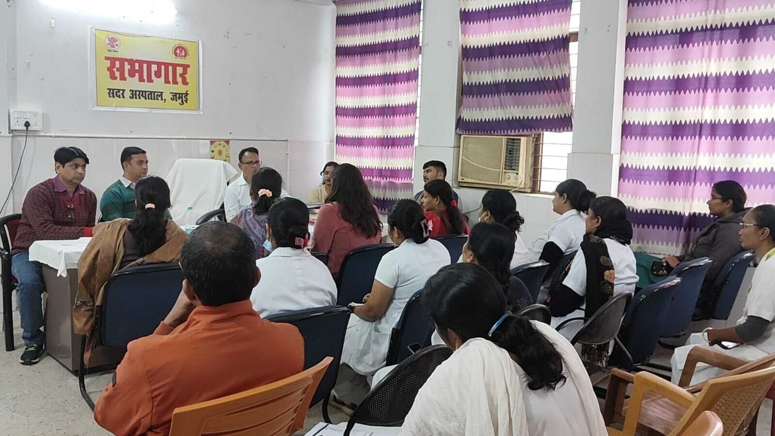 एनक्यूएएस ने सदर अस्पताल का निरीक्षण, दिये निर्देश