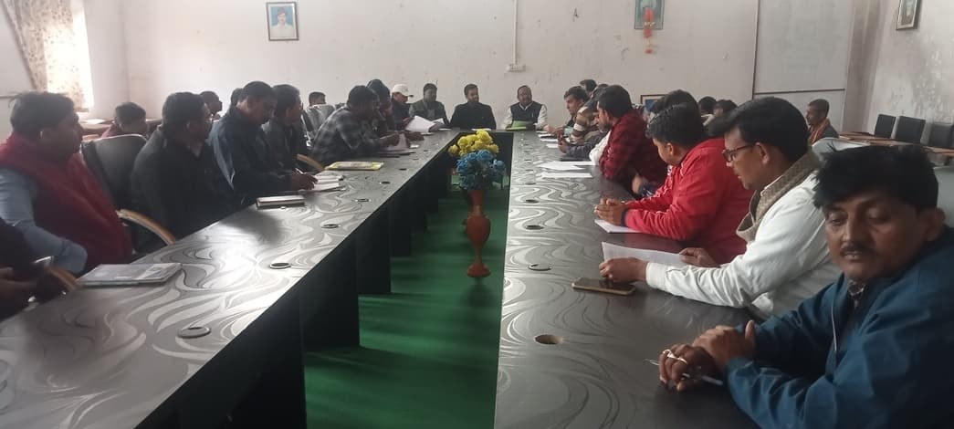 पंचायत समिति की मासिक बैठक छाया रहा पेयटल संकट का मुद्दा