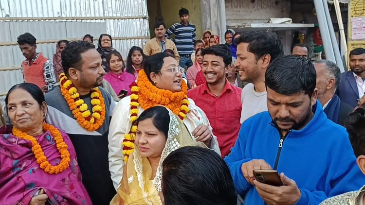 न्यायिक सेवा में चयनित गुलनाज का किया स्वागत