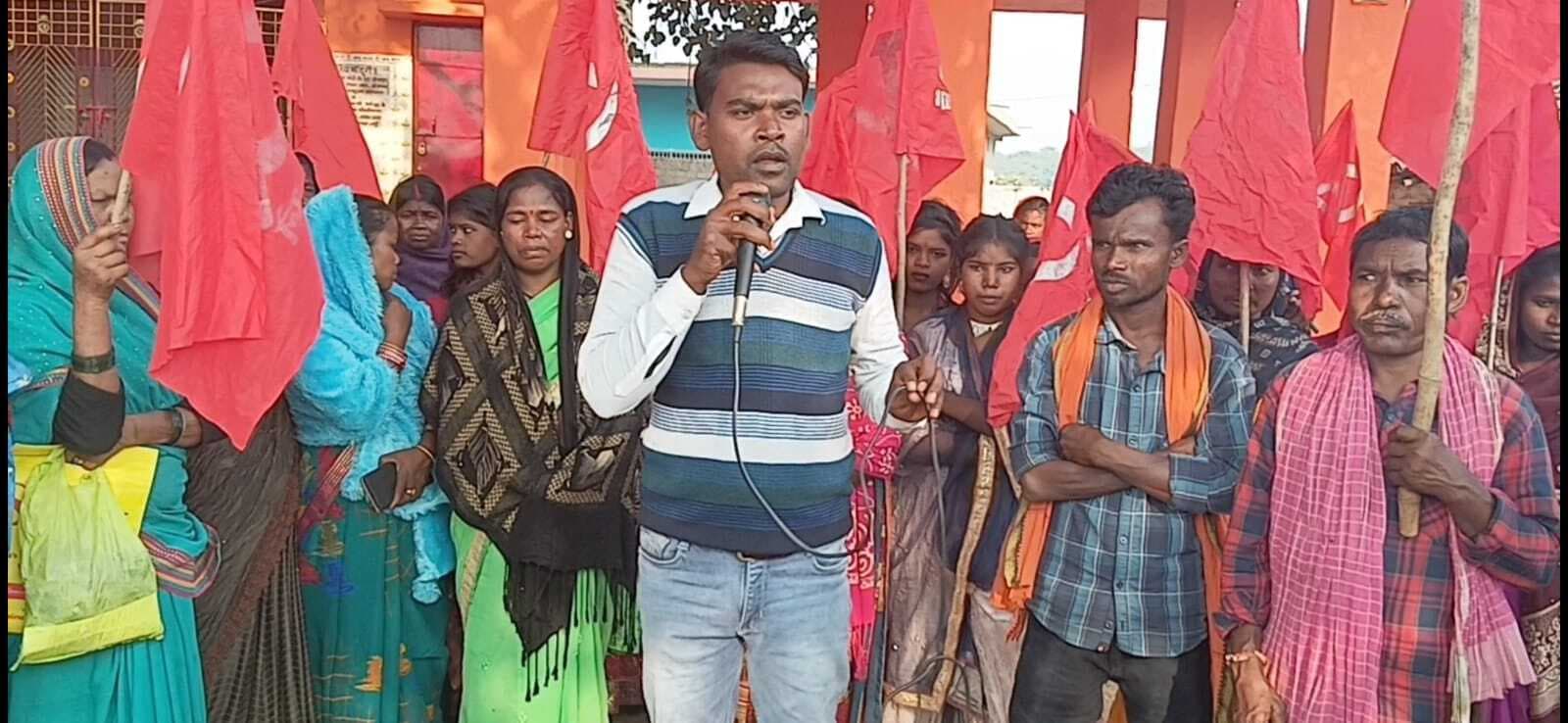 भाकपा माले ने महाजुटान रैली को लेकर निकाली जन संवाद यात्रा