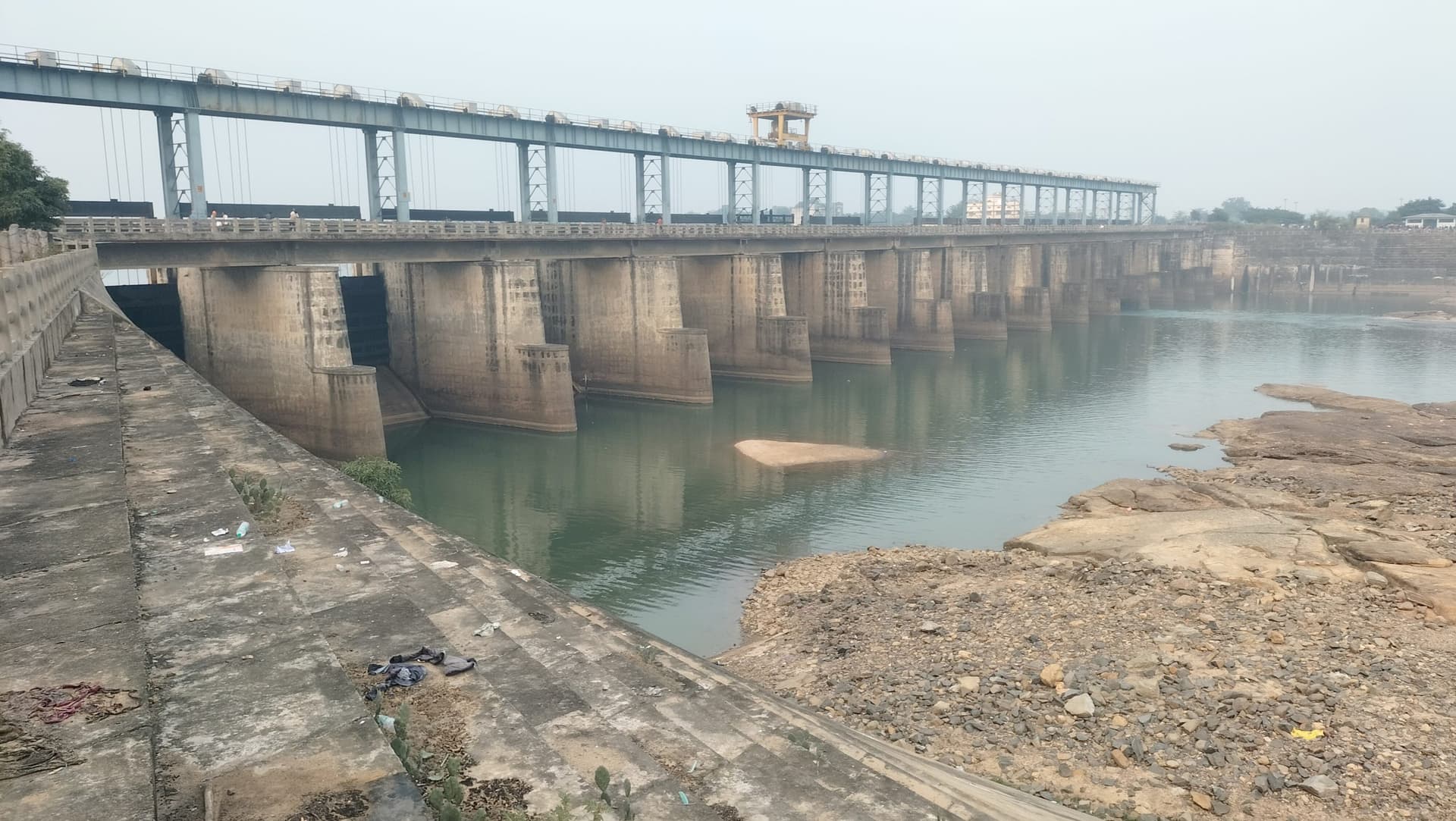 सिकटिया बराज सारठ : नये साल के स्वागत के लिए पिकनिक स्पॉट तैयार