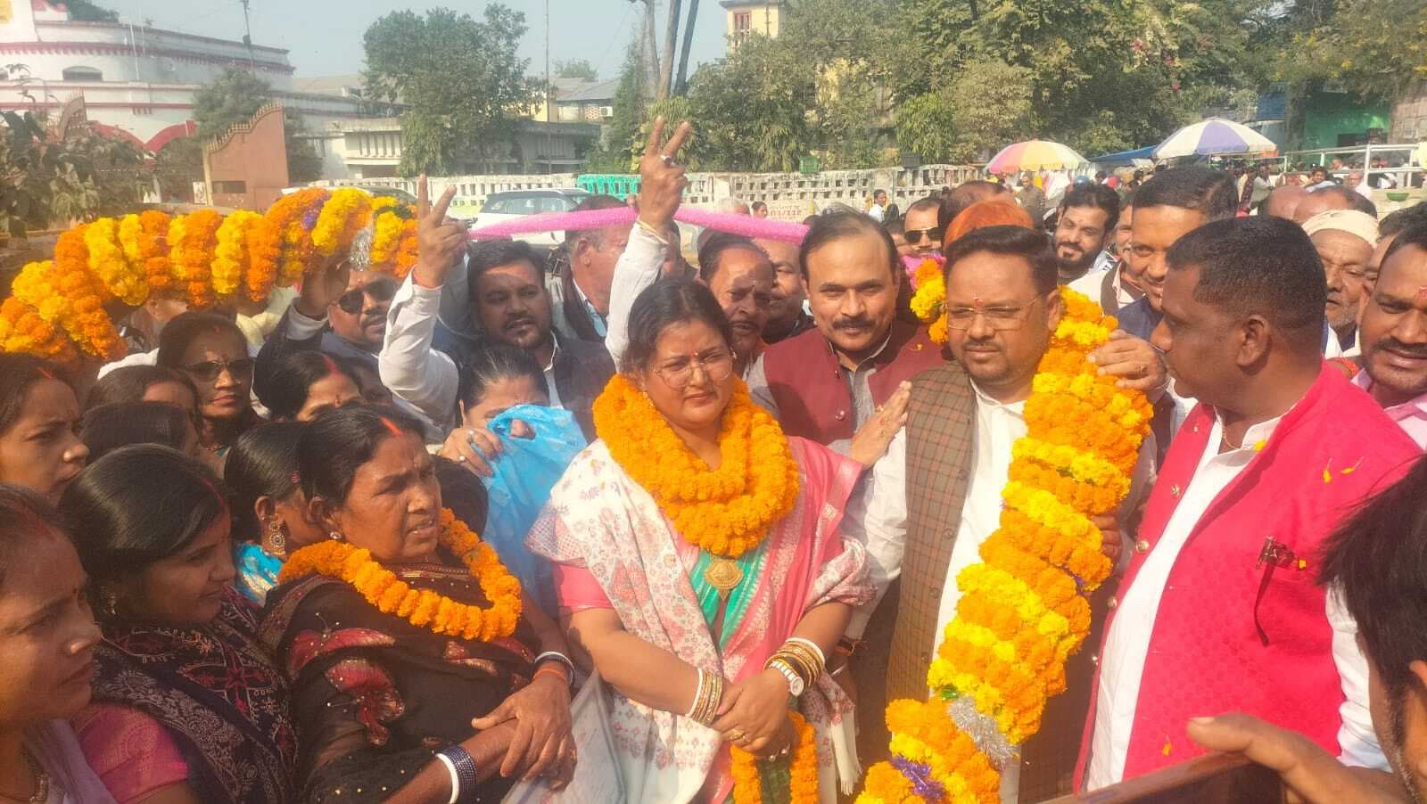 Gaya News : नगर प्रखंड प्रमुख बनीं सुचिता रंजनी, निर्विरोध निर्वाचित