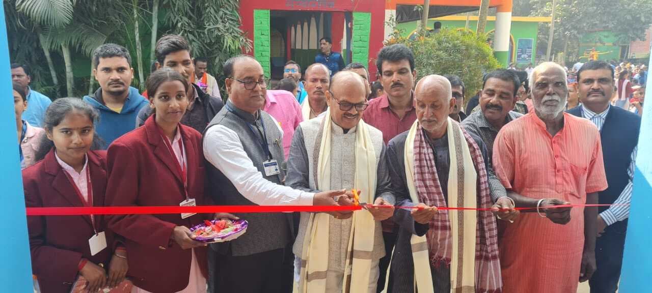 विधायक ने विद्यालय भवन का किया उद्घाटन