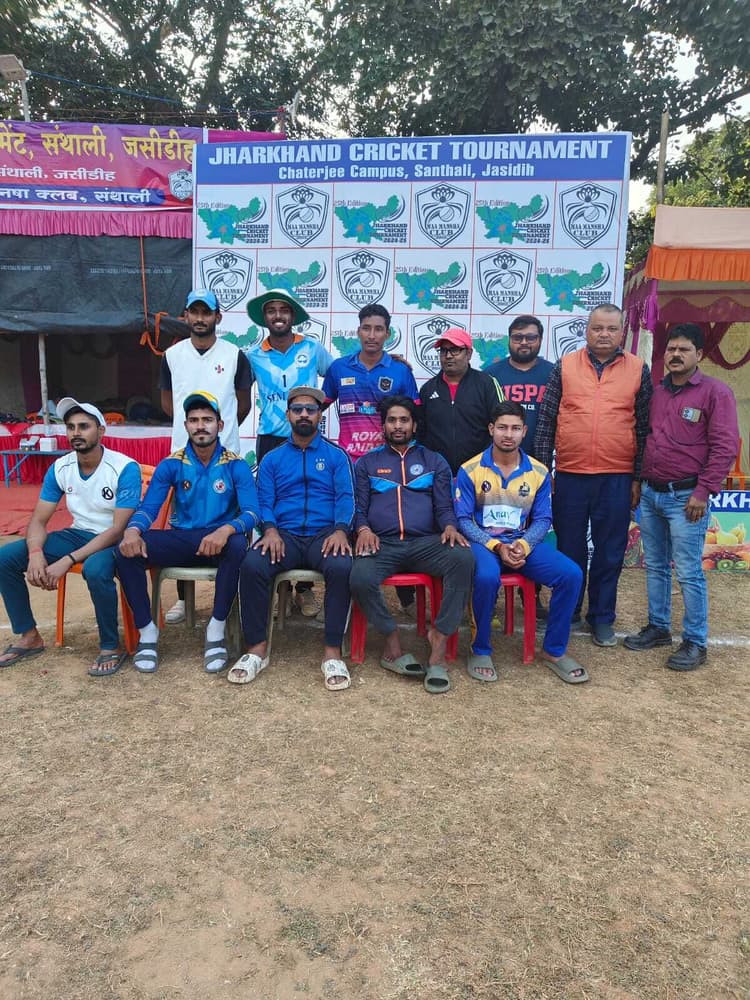 Deoghar News : एकतरफा मुकाबले में लखीसराय ने धनबाद को 111 रनों से हराया