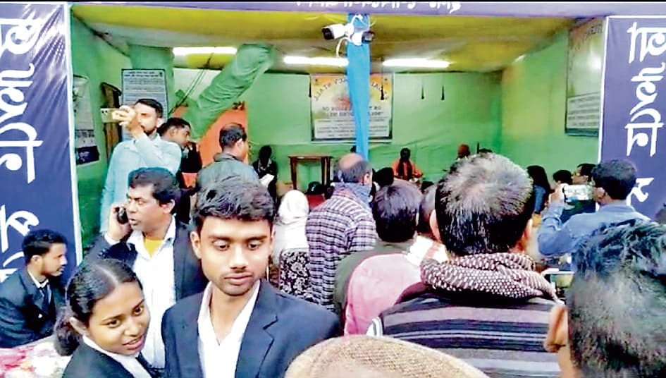 विधिक सेवा स्टॉल पर हुई 370 मामलों की सुनवाई