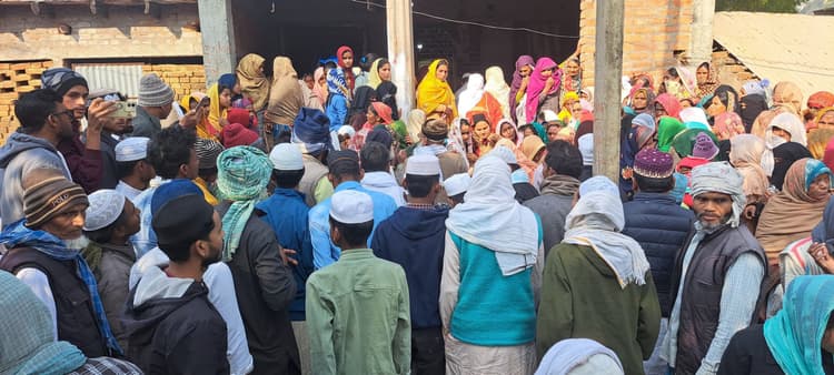 हैदराबाद से मजदूर का शव पहुंचा गांव, बेलाकित्ता में पसरा मातम