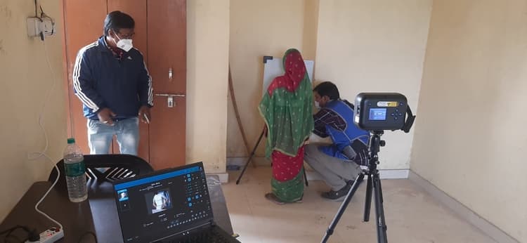 टीबी मुक्त भारत अभियान के तहत जिले को मिला दो पोर्टेबल एक्स-रे