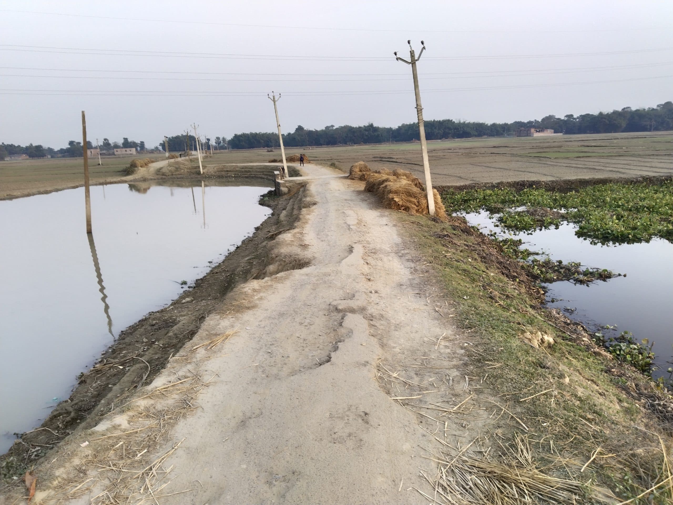 पैदल चलने लायक भी नहीं रह गयी सड़कें