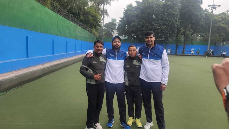 Lawn Bowl : राष्ट्रीय लॉन बॉल में सुनील-दिनेश की जोड़ी ने जीता गोल्ड