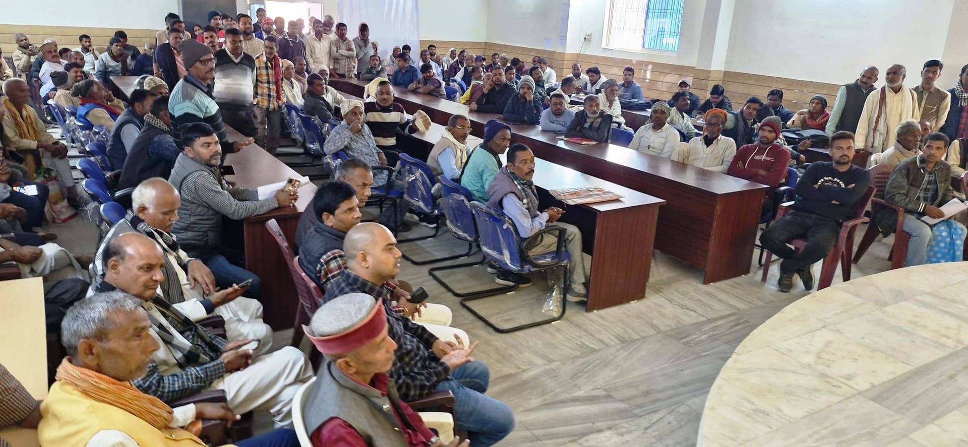 Aurangabad News : एक्सप्रेसवे निर्माण को लेकर अंबा में लगा शिविर