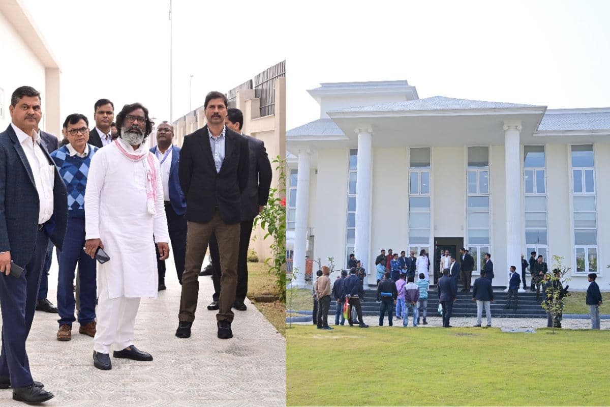 सीएम हेमंत सोरेन पहुंचे रांची स्मार्ट सिटी, मंत्रियों के आवासों को इस तारीख तक सौंपने का दिया निर्देश