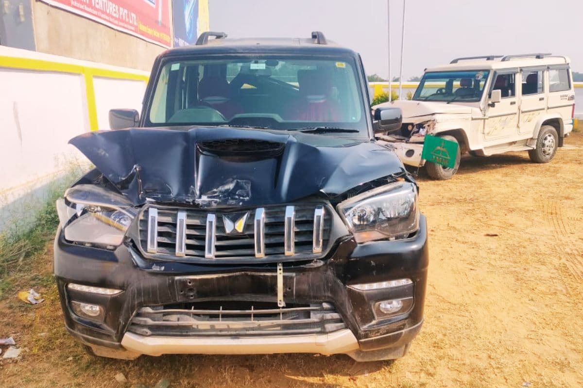 झामुमो विधायक के काफिले की 6 गाड़ियां आपस में टकराईं, कारों का हो गया ये हाल