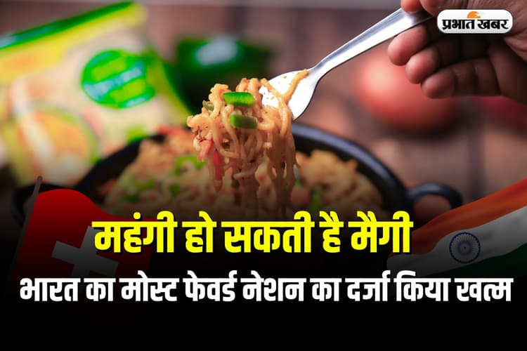 Switzerland ने भारत का मोस्ट फेवर्ड नेशन का दर्जा किया खत्म, बढ़ेगा टैक्स, महंगी हो सकती है मैगी