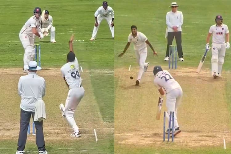 Video: जलेबी के जैसी गोल घूमी अर्शदीप की गेंद, बल्लेबाज को भनक तक नहीं लगी और गिल्लियां उड़ गईं