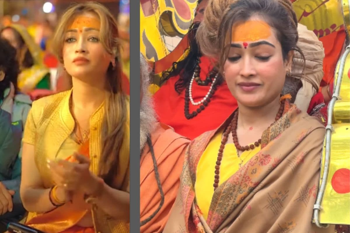 VIDEO: महाकुंभ में खूबसूरत साध्वी की खुल गई पोल, सच आया सामने, देखें वीडियो